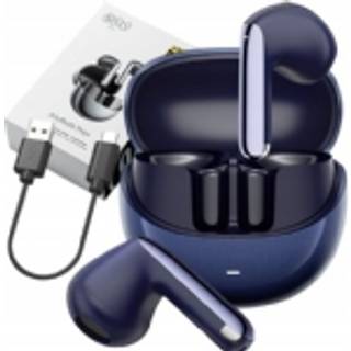 QCY AilyBuds Pro+ HT10 Pro ANC Blue Trådløse on-ear hovedtelefoner