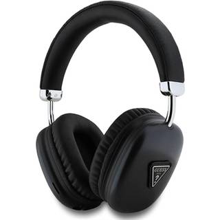 Guess Saffiano Triangle Logo Over-Ear Trådløse hovedtelefoner - Sort