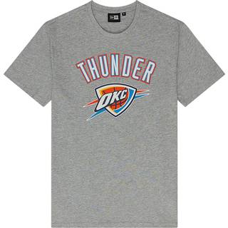 Oklahoma City Thunder NBA Grey T-Shirt newera adult unisex Grey newera adult unisex Grey newera adult unisex Grey newera adult unisex Grey newera adul - 2xl