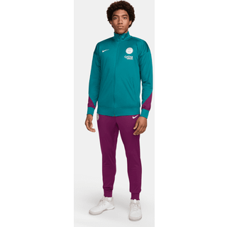 Maskinstrikket Paris Saint-Germain Strike Nike Dri-FIT-fodboldtracksuit til mænd - grøn
