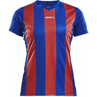 Craft - Progress Jersey Stripe Kvinder - Club Cobolt/Bright Red XXL