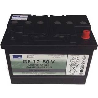 Batteri gel 12V 50Ah sort til Taski Swingo 455B,1 stk