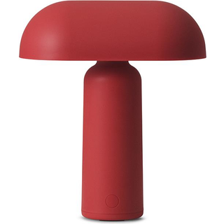 Normann Copenhagen - Porta Table Lamp Red - Bærbare lamper - Simon Legald - RØD