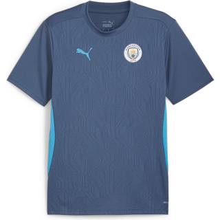 Men&#39;s Puma Manchester City Training Jersey, Blue, Size S, Clothing - Magic Blue - S