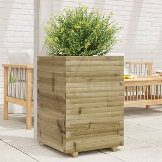 plantekasse 50x50x72 cm imprægneret fyrretræ