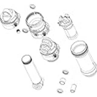 Rockshox Bøsninger Rear ShockBushing Set Metric/I 1/2'' 10 x 35,1