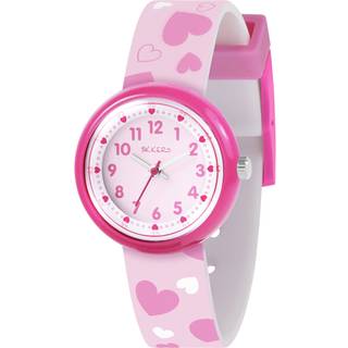 Tikkers ATK1105 Pink Heart Strap Children's Watch - W01164