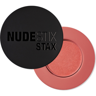 Nudestix Stax All Over Color Blush Balm multifunktionel makeup til øjne, læber og ansigt Skygge Cheeky Coral 2,5 g - 2,5 g