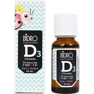 Bidro D3 Vitamin Dråber Til Børn (20 ml)