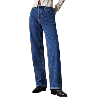 High Rise Loose Jeans - Denim - 2534