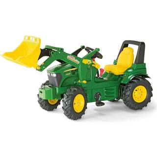 Rolly Toys rollyFarmtrac: John Deere 7930 pedaltraktor med frontlæsser - gummihjul med luft