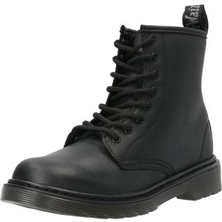 1460 Junior Serena Faux Fur Lined Leather Støvle, Sort, 35