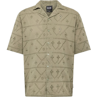 ONLY & SONS Aron Relax SS Chiffly Resort Shirt Dusty Olive
