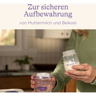 Lansinoh Milk Storage Bottles (4 Pack)