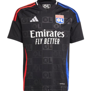 Olympique Lyonnais 24/25 Kids udebanetrøje - Black - 128
