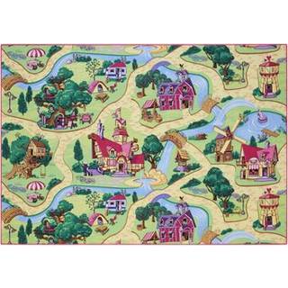 Bil Legetæppe Candy Town 140 x 200 cm