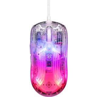 Deltaco DM330 gaming-mus (gennemsigtig)