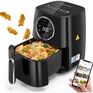 Odin Smart airfryer - WB 1400W 4.5L 8-i-1 Elektronisk