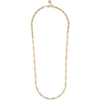 Snö Of Sweden Lauren Small Necklace Plain Gold 42 cm