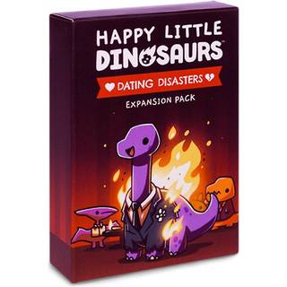 Ustabile spil - Happy Little Dinosaurs: Dating Dating Datastrofe Expansion Pack - Cute Card Game for Kids Teens & Adults - Dodge Lifes Disasters!