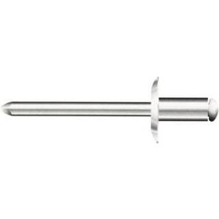 Bralo Blindnitte 4,8 x25mm alu/stål stor krave