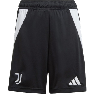 Juventus 24/25 Kids hjemmebaneshorts - Black / White - 176