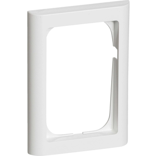 Fuga softline 63 ramme hvid 1 1/2 modul hvid