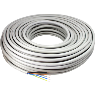 50 meter Installationskabel 5x1,5 mm²