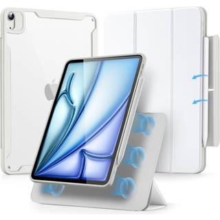 ESR til iPad Air 11 tommer etui M2(2024) iPad Air 6./5./4. generations etui (2024/2022/2020) 10,9 tommer etui med blyantholder Aftageligt magneti