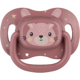 Canpol babies Cute Animals Soother 0-6m sut Pink 1 stk. - 1 stk.