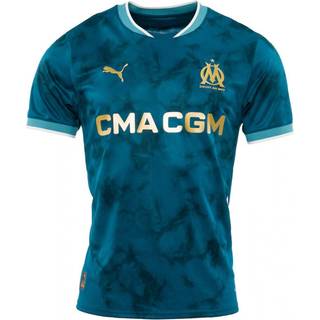 Men&#39;s Puma Olympique de Marseille 24/25 Away Jersey, Blue, Size XS, Clothing - Bold Blue - XS
