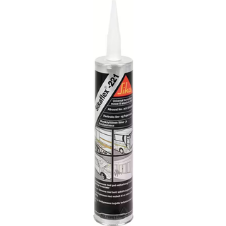 Sikaflex 221 - 300 ml. Sort