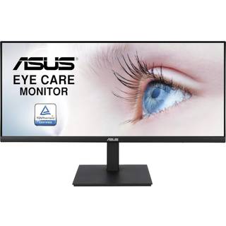 ASUS VP349CGL - LED monitor - 34" - 3440 x 1440 UWQHD @ 100 Hz - IPS - 300 cd/m² - 1000:1 - HDR10 - 1 ms - HDMI, DisplayPort, USB-C - speakers