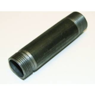 Nippelrør 11/4'' 120mm sort
