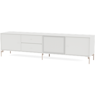 Montana OCTAVE VIII TV-bord Med Ben - 101 New White - 137 Mushroom