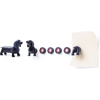 Hund i flere skiver (6 dele) - køleskabsmagneter