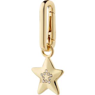 Pilgrim CHARM stjerne vedhæng, guldbelagt