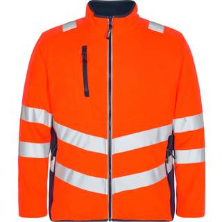 ENGEL Safety fleecejakke Orange/Blue ink 1192-236 6XL