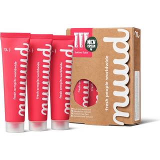 Nuud Vegan Cream Deodorant XXL Pack 3 x 40 ml