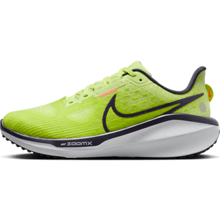 Nike Vomero 17 Str. 38½ - Stødabsorberende Løbesko til Dame - Gul/Grøn til Daglig Træning