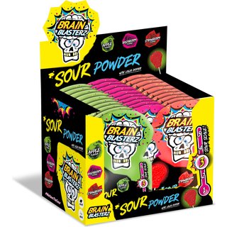 Brain Blasterz Sour Powder & Lolly Pop 30-pak