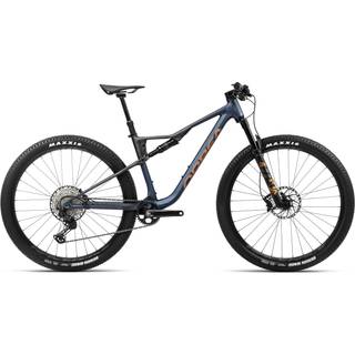 Orbea Heldämpad Mtb Oiz H10 Moondust Blue-Leo Orange Matt (MOONDUST BLUE-LEO ORANGE MATT/L)