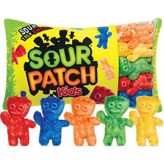 iscream Sour Patch B?rnepakke 18"" x 12"""" Pudes?t med Mini SPK Candy Puder
