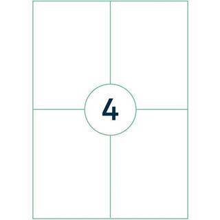 CAPTURE A4 label 105x148 mm. 4 labels
