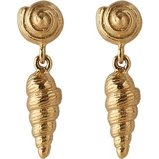 Pernille Corydon Cocoon Earrings Forgyldt Sølv Øreringe