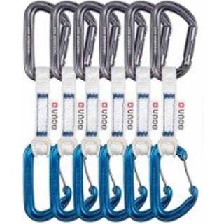 Ocun Hawk QD Combi Bio-Dyn-Ring 15 mm Express-sæt størrelse 10 cm - 6er-Pack farve grå