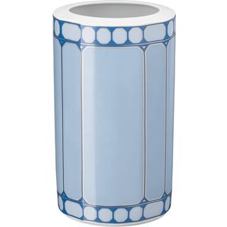 Signum Vase, Porzellan, Blau
