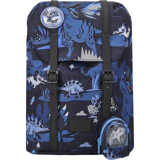 Frii of Norway Skoletaske Retro Dinosaur - Sort
