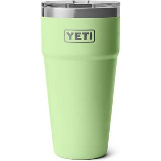 Yeti Rambler 30 oz Stabelbar tumbler Rustfrit st?l Vakuum isoleret med Magslider Lid Key Lime