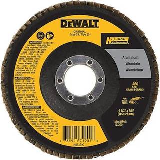 Dewalt Flap Disc Aluminium 4,5-tommer x 7/8-tommer 60 Grit (DW8308Al)